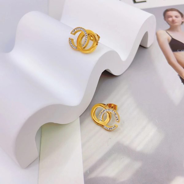 cc diamond earrings