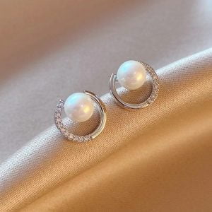 Pearl CC Earrings