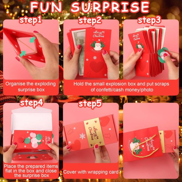 Surprise Gift Box Explosion for Money