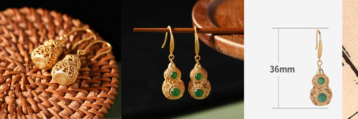 Chinese style earrings